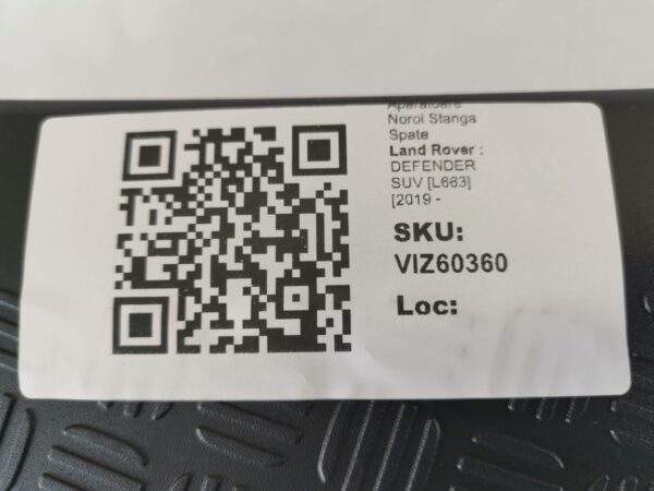 Aparatoare Noroi Stanga Spate Land Rover  DEFENDER SUV [L663] [2019 - 2020 2021 2022 2023 2024 2025 Originala In Stare Buna - imagine 8