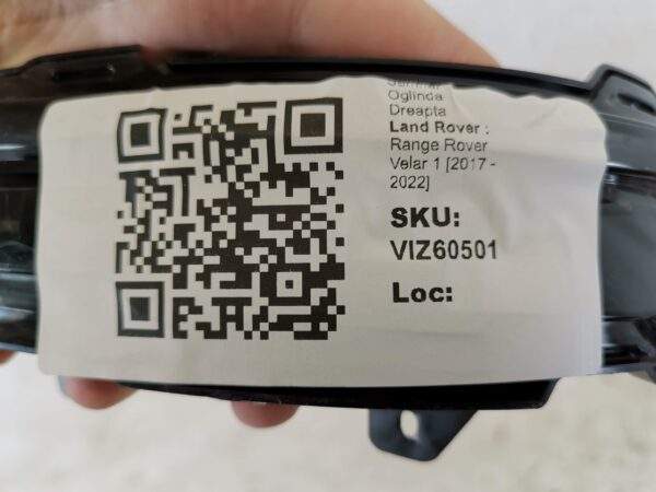 Semnal Oglinda Dreapta Land Rover  Range Rover Velar 1 [2017 - 2022] Original In Stare Buna - imagine 8