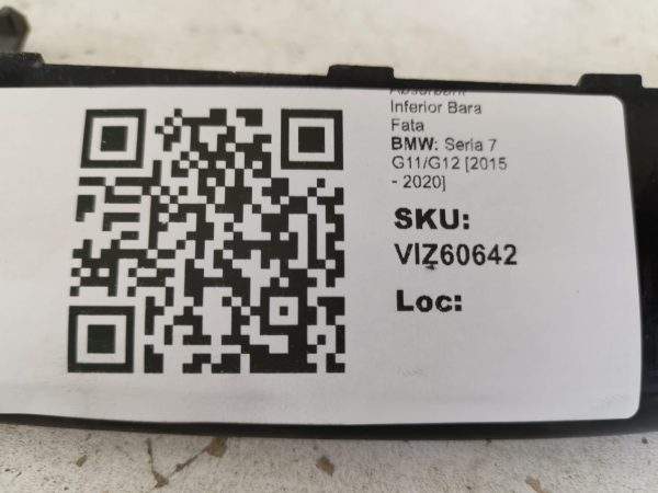 Absorbant Inferior Bara Fata BMW Seria 7 G11/G12 [2015 - 2020] Original In Stare Buna - imagine 8