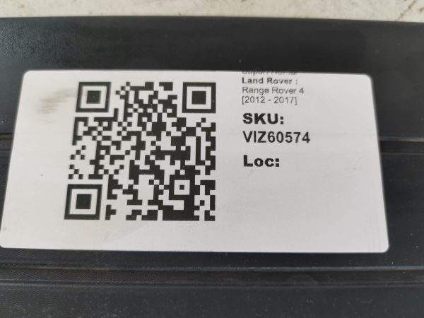 Suport Numar Land Rover  Range Rover 4 [2012 - 2017] Original In Stare Buna - imagine 8