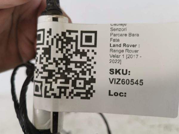 Instalatie Senzori Parcare Bara Fata Land Rover  Range Rover Velar 1 [2017 - 2022] Originale In Stare - imagine 8