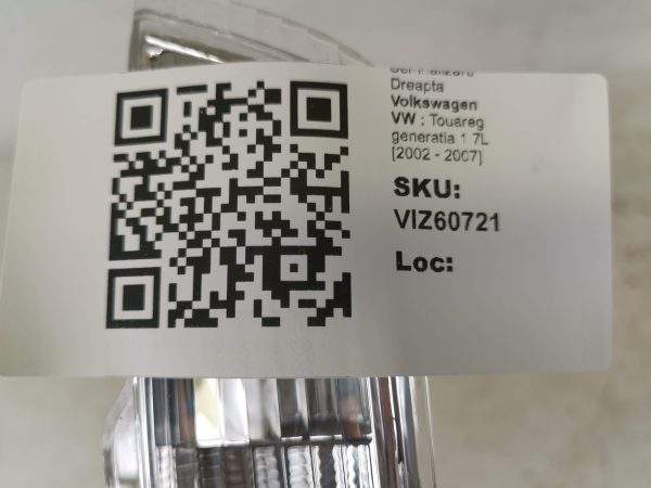 Semnalizare Oglinda Dreapta Volkswagen VW  Touareg generatia 1 7L [2002 - 2007] Originala In Stare Buna - imagine 8
